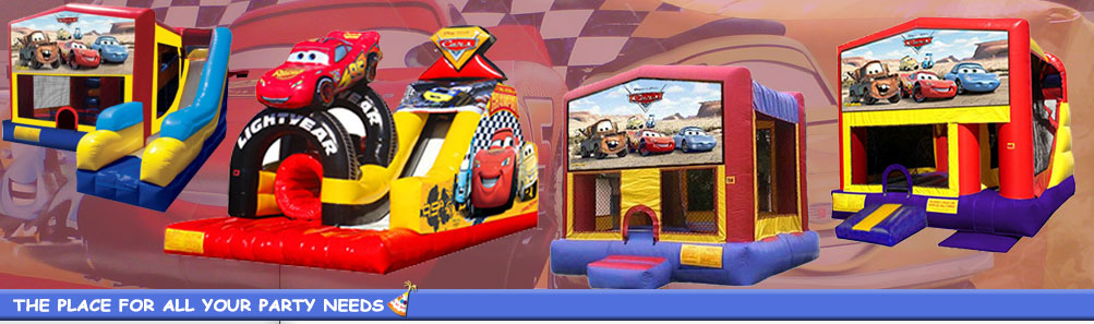 Cars Inflatable Combos