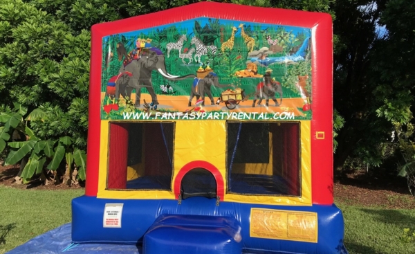 JUNGLE BOUNCE HOUSE