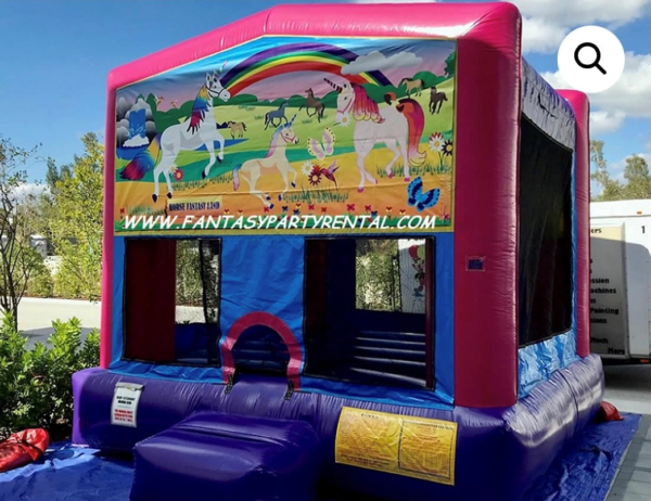 Horse Fantasy Land Bounce house