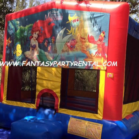 Little Mermaid Bounce House
