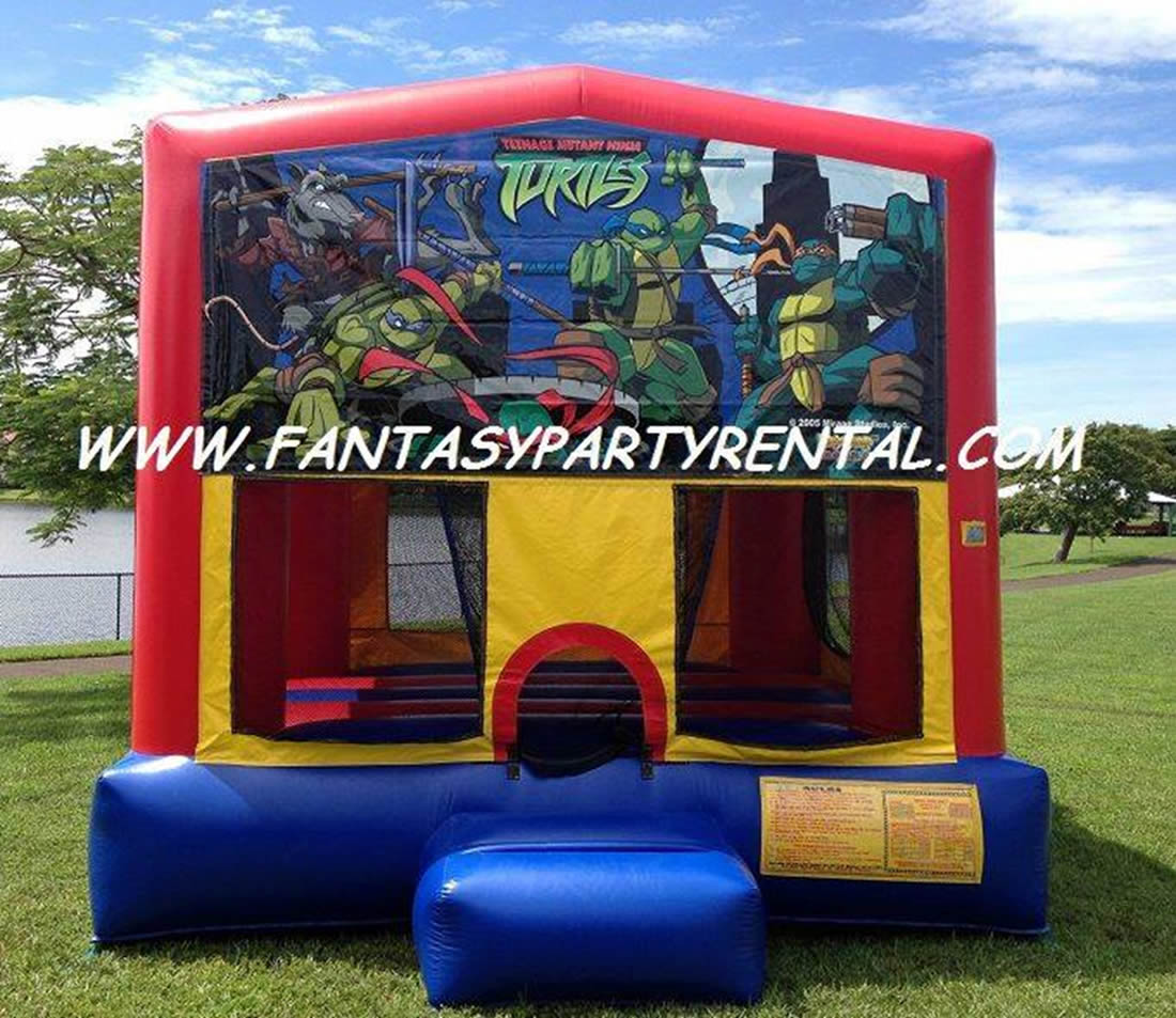 Ninja Turtle Bounce House - Bounce House