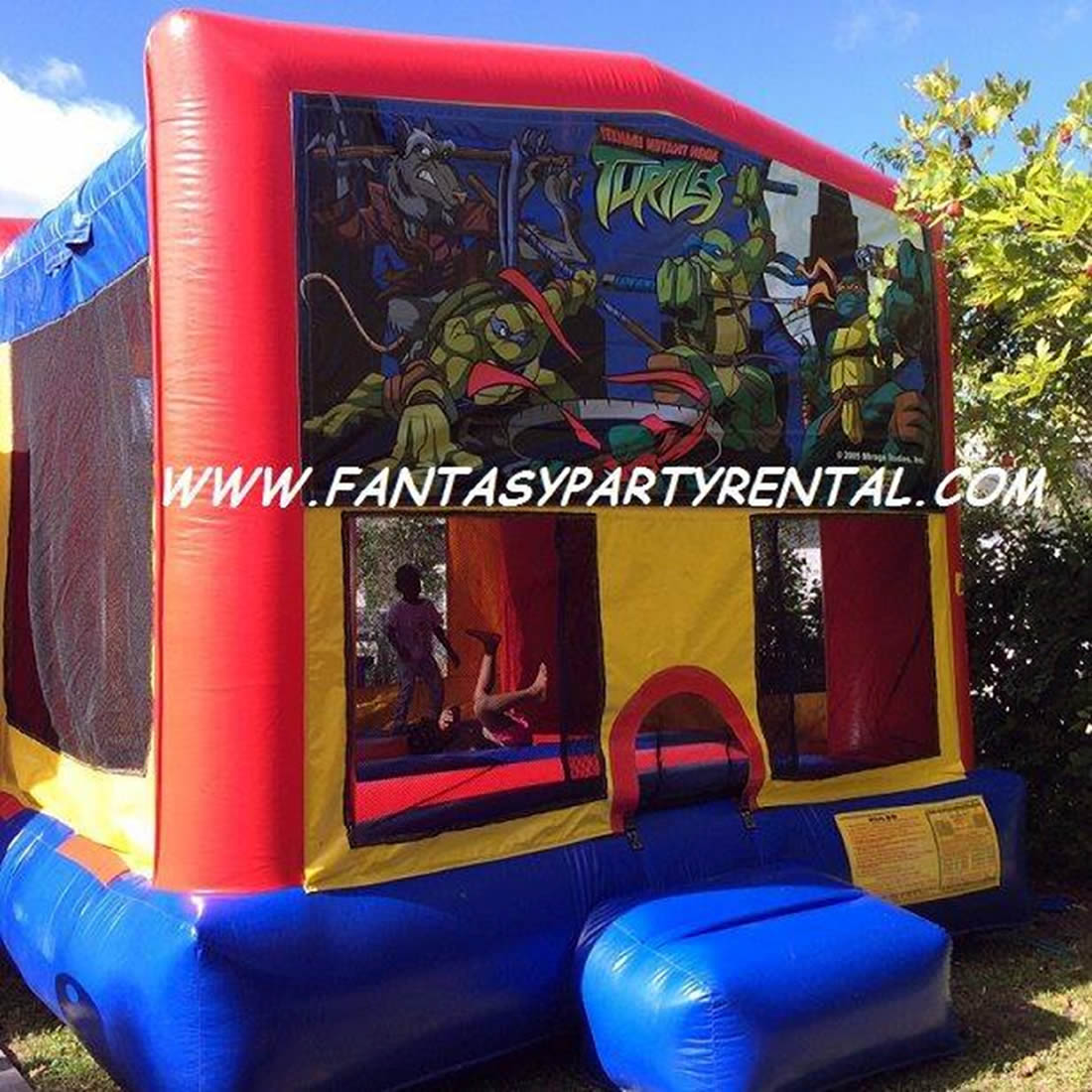 Ninja Turtle Bounce House - Bounce House