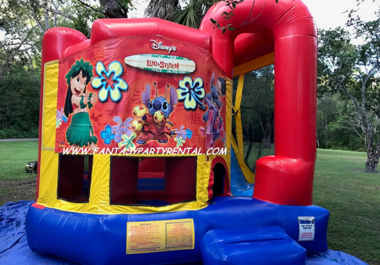 lilo and stitch bounce house