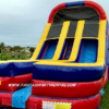 DUAL LANE SLIDE WET AND DRY, 22FT H.