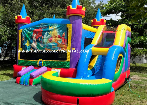 Combo 5 in 1 Castle – Module with splash pool