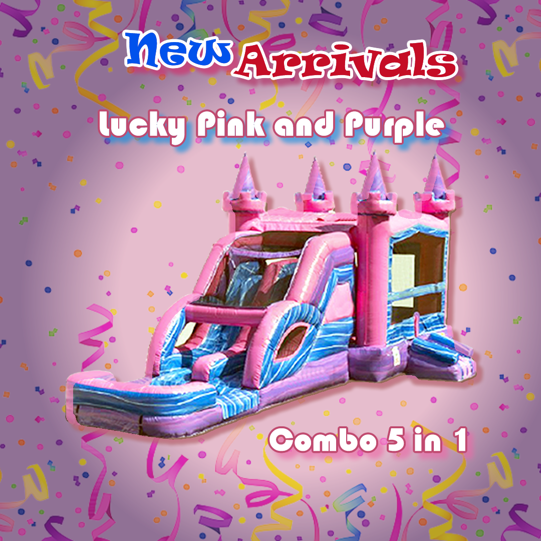 Lucky Pink and Purple Combo 5 in 1